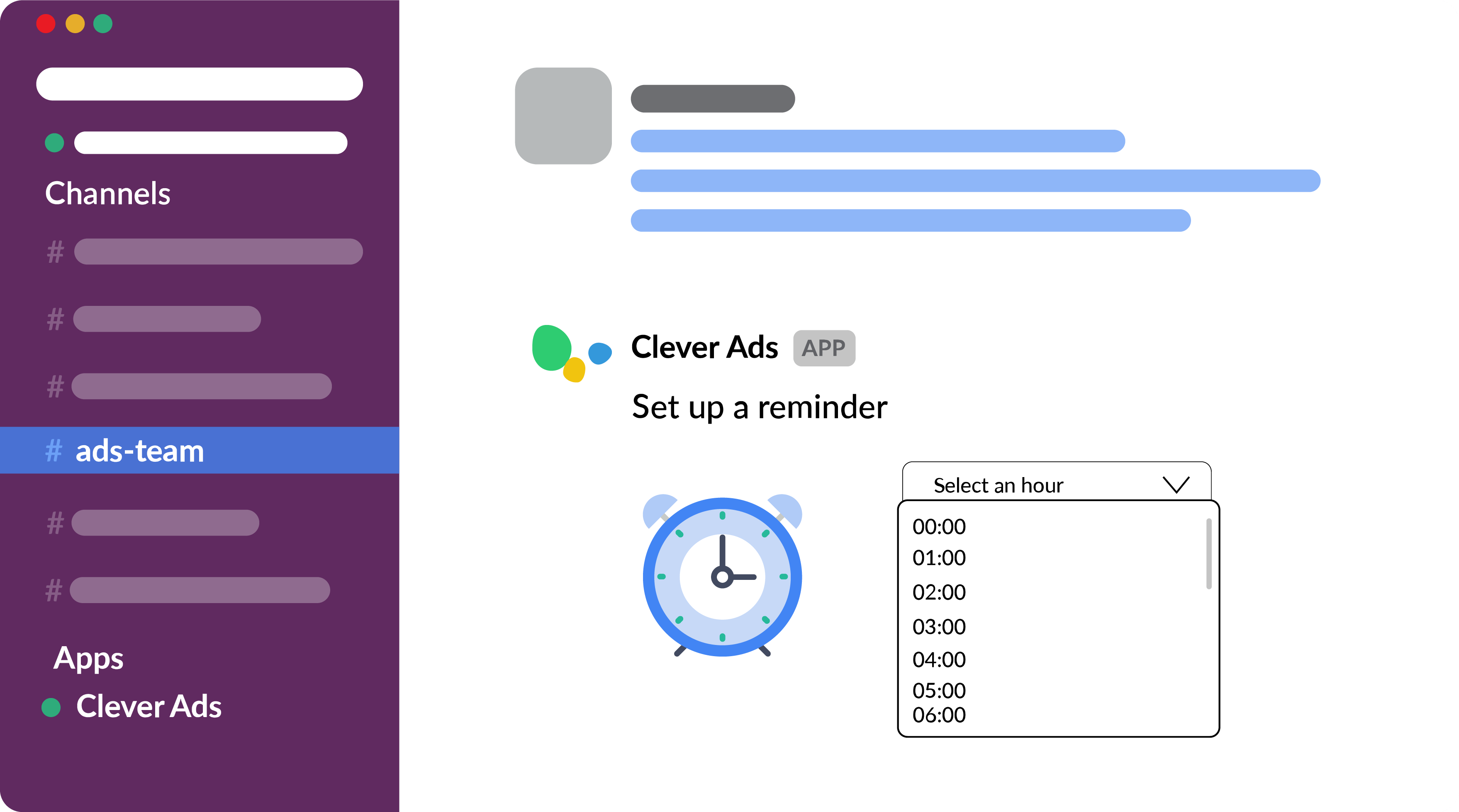 Slack alerts