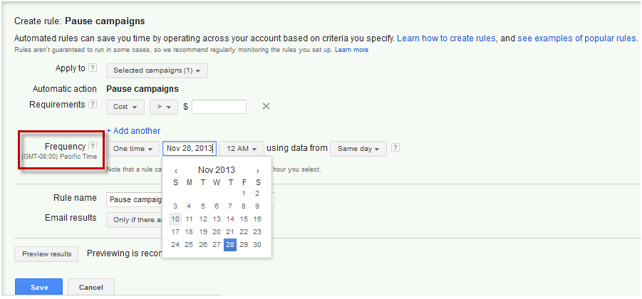 Tip 4. Automate your Ads