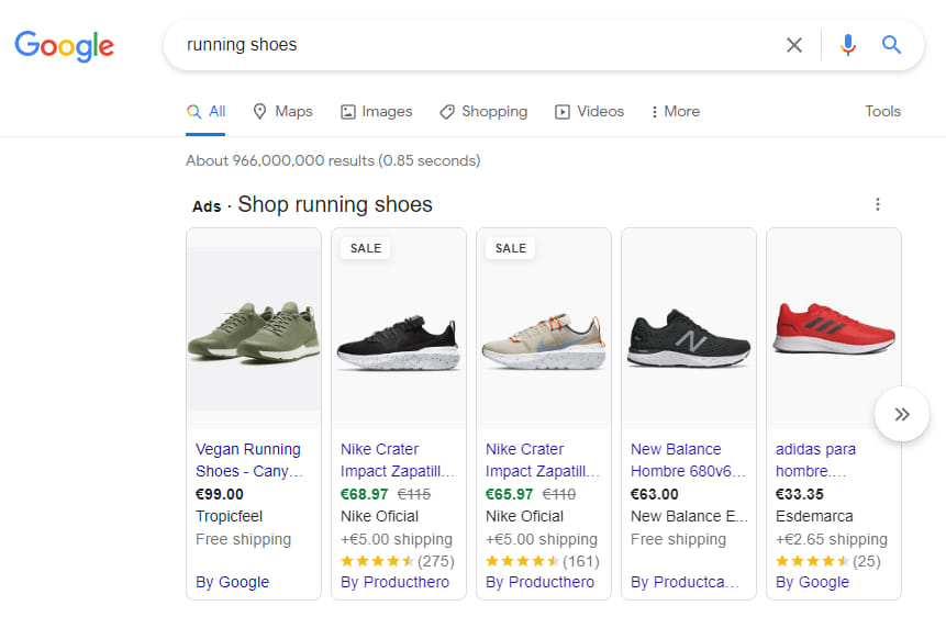 clever ecommerce ads example