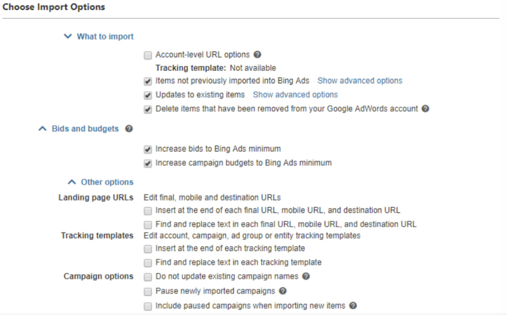 import google ads to bing 3
